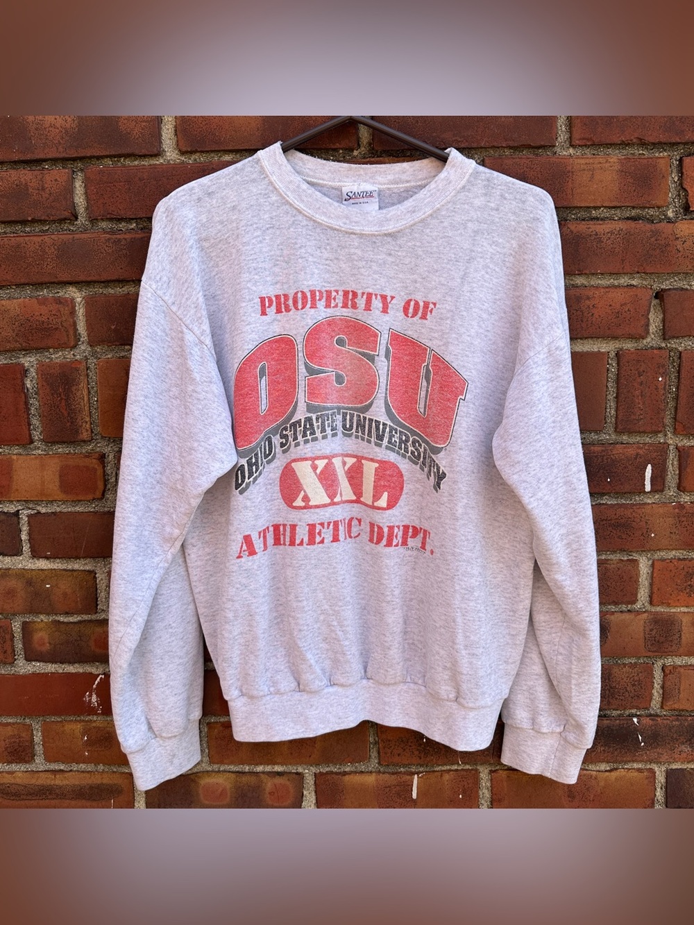 Vintage 90s Ohio State University College Football Crewneck